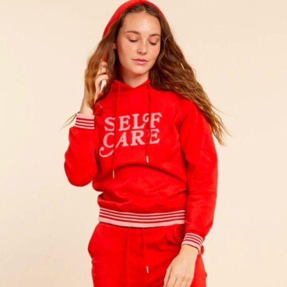 Bando Self Care Pullover Hoodie NWT - Picture 3 of 4